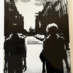 Hedi slimane dior huge magazine 2006